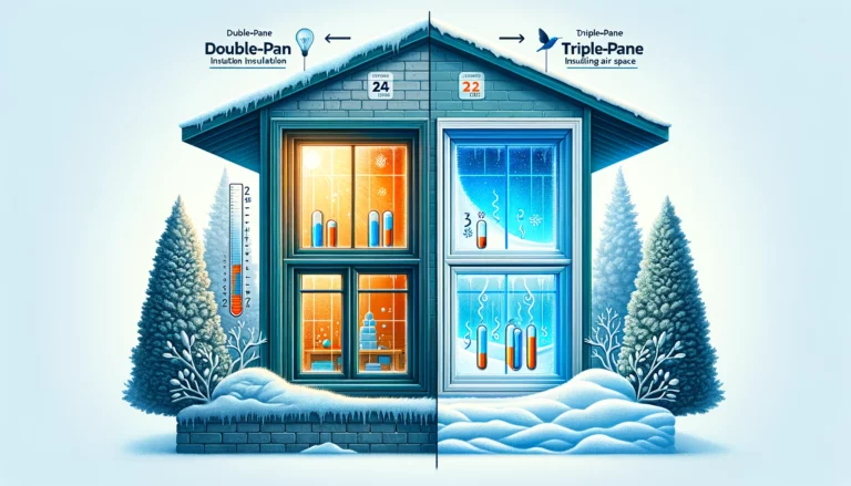 Double-pane vs. Triple-pane windows