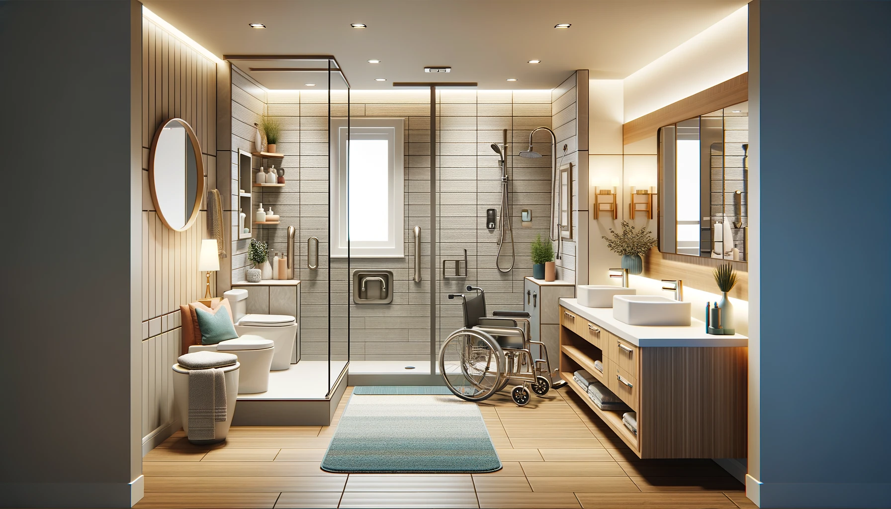 Designing a Modern Multi-Generational Bathroom - Homes Help - Opulent Multi Generational Bathroom Design Inspiration